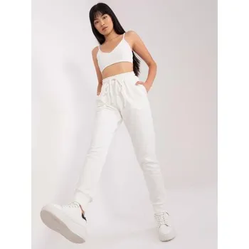 Dámské tepláky s kapsami BARA ecru