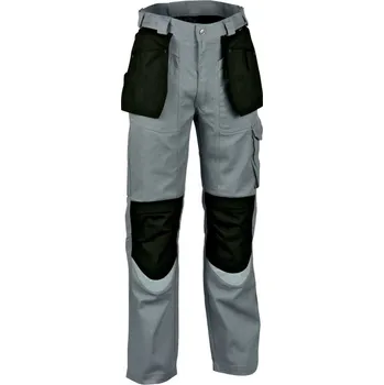 montérky Pracovní kalhoty COFRA BRICKLAYER šedá velikost 52 +
