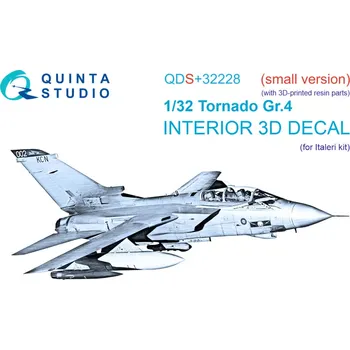Plastikový model Quinta studio 1/32 Tornado Gr.4 3D-Print.&col.Int.(ITA) SMALL