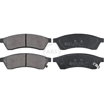 Brzdová destička Sada brzdových destiček, kotoučová brzda A.B.S. ABS37747