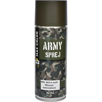 ARMY SPREJ RAL 6014 NATO oliv matná 400 ml