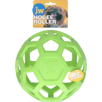 Hračka pro psa JW Hol-EE děrovaný míč 18cm Jumbo - zelený