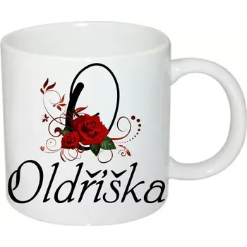Oldřiška hrnek se jménem (hrneček s dámským jménem )