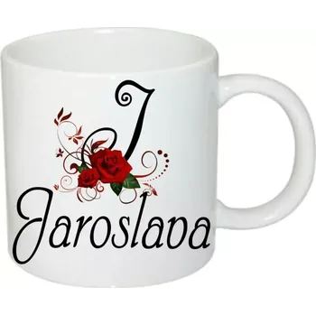 Jaroslava hrnek se jménem (hrneček s dámským jménem )