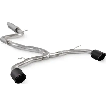 Predator Resonated GPF back výfuk Scorpion pro CUPRA Leon 245 Ascari stříbrná