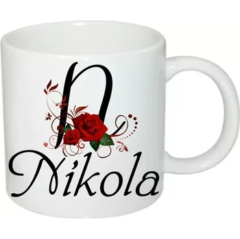 Nikola hrnek se jménem (hrneček s dámským jménem )