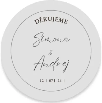 Party nádobí Personal Magnetka - Elegant