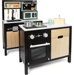 small foot Dětská kuchyňka industriální s kuchyňským ostrůvkem