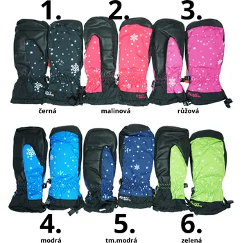 Rukavice ECHT C059 Černé S