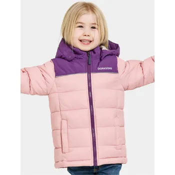 Chlapecká bunda Dětská zimní bunda Didriksons Fox Dusty Pink 308 90