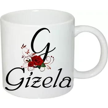 Gizela hrnek se jménem (hrneček s dámským jménem )