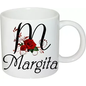 Margita hrnek se jménem (hrneček s dámským jménem )