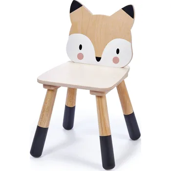 Hračka pro nejmenší Dětská dřevěná židle liška Tender Leaf Forest Fox Chair