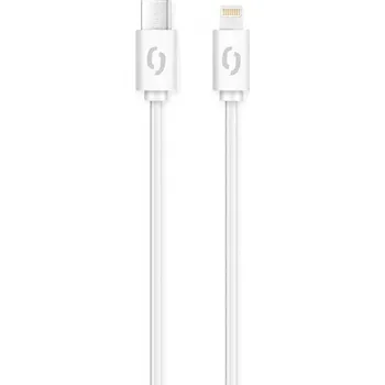 Počítač ALIGATOR Datový kabel POWER 3A, USB-C/lightning bílý, DATKP34