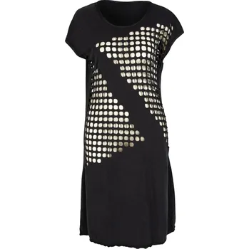 Dámské šaty Šaty Nu Denmark 8029-23 černé transparentní Velikost: 34