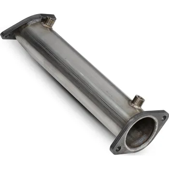 Non-Resonated GPF Delete Pipe Scorpion pro Hyundai i30N Performance s GPF, Kona N stříbrná
