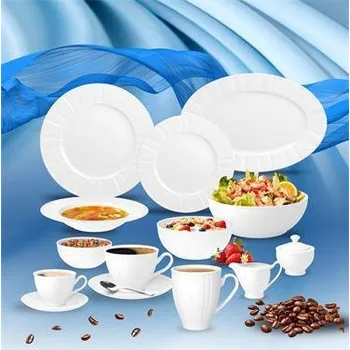 Talíř Dezertní talíř "Oslo", bílá, 19 cm, sada 6 ks, ROTBERG 1202OSL002