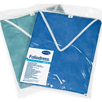 Zdravotnický oděv Foliodress Protect kalhoty + halena, vel. M, modrá