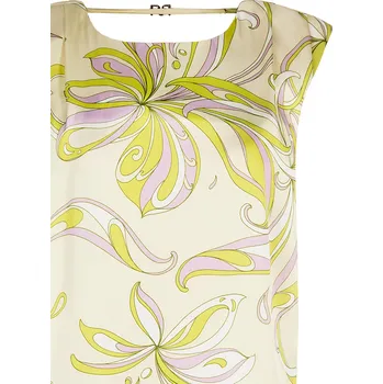 Dámská halenka Halenka Rinascimento 9531 pastelová s květy Velikost: 36