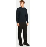 Jack & Jones Svetr Milano 12259666 Tmavomodrá Relaxed Fit L
