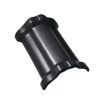 BRAMAC Hřebenáč vyrovnávací drážkový HO dvouhrdlý glazura černá