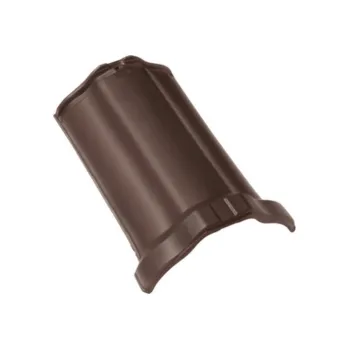 BRAMAC Hřebenáč drážkový HO s příchytkou engoba hnědá