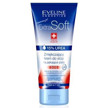 Péče o nohy Eveline Cosmetics Extra Soft změkčující krém na popraskané paty s 15% močovinou, 100 ml