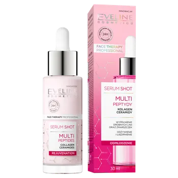 Pleťové sérum Eveline Cosmetics Shot multipeptidové pleťové sérum, 30 ml