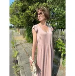 Šaty So Comfy Espanol růžové dlouhé Velikost: 34