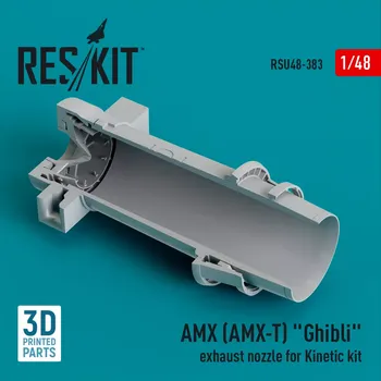 Plastikový model Reskit 1/48 AMX (AMX-T) 'Ghibli' exhaust nozzle (KIN)