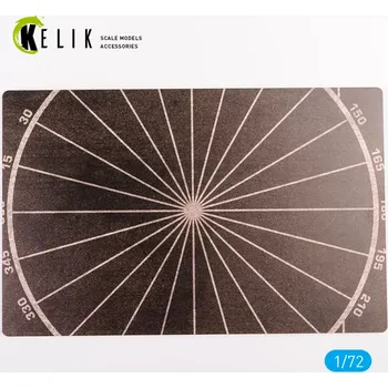 Plastikový model Reskit 1/72 Compass calibration circle Base (280x180 mm)