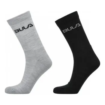 Pánské termo ponožky Bula Bula pánské vlněné ponožky 2 páry Grym