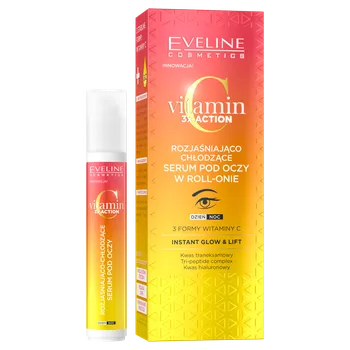 Péče o oční okolí Eveline Cosmetics Vitamin C oční krém roll-on, 15 ml
