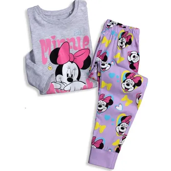 Dívčí pyžamo Dívčí pyžamo DISNEY MINNIE GRL VIBES šedé Velikost: 128