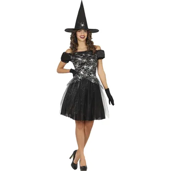 Karnevalový kostým Guirca Dámský kostým - Pavoučí čarodějnice Velikost - dospělý: L