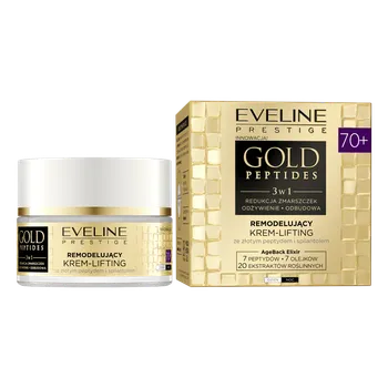 Pleťový krém Eveline Prestige Gold Lifting liftingový pleťový krém 70+, 50 ml