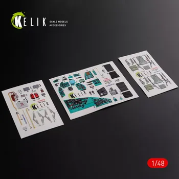 Plastikový model Reskit 1/48 Mi-24D (Hind-D) Interior 3D (TRUMP)