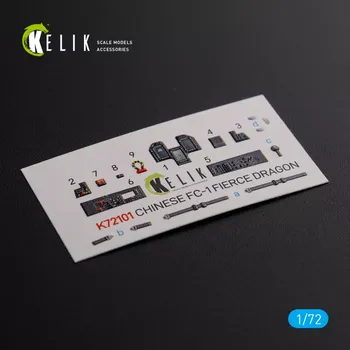 Plastikový model Reskit 1/72 Chinese FC-1 Fierce Dragon Interior 3D (TRUM)