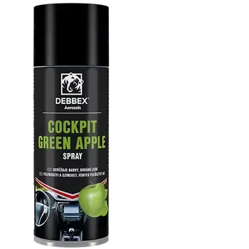 Čistič palubních desek - cockpit 400ml ZELENÉ JABLKO, DEBBEX