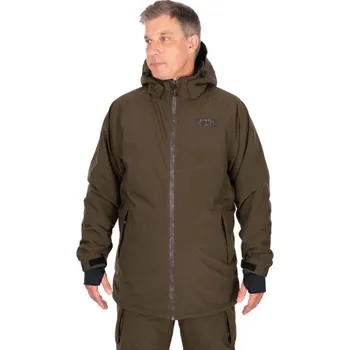 Rybářské oblečení Fox Bunda Khaki Sherpa Tec Jacket - 4XL