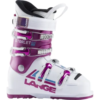 Sjezdové boty Lange Starlet 60 - white/star pink 245