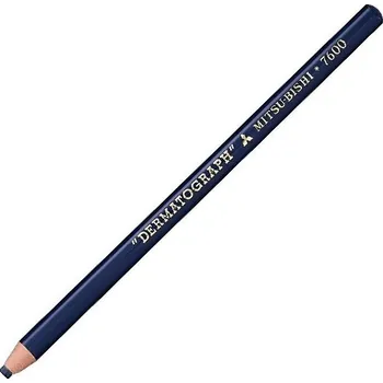 Grafitová tužka Olejová tužka UNI Dermatograph 7600, modrá