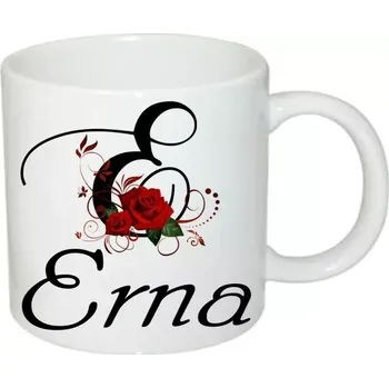 Erna hrnek se jménem (hrneček s dámským jménem )