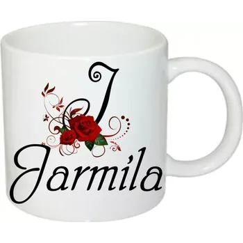 Jarmila hrnek se jménem (hrneček s dámským jménem )