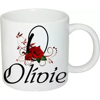 Olívie hrnek se jménem (hrneček s dámským jménem )