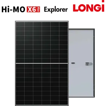 LONGi 455 Wp Black Frame Hi-MO X6 Max Explorer 22,3% LR7-54HTH-455M Množství: 36ks paleta