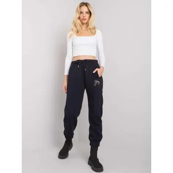 Dámské tepláky s logem LILY námořnicky modré