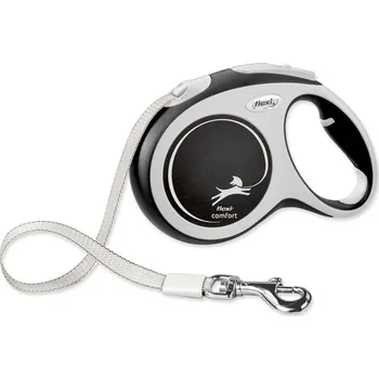Vodítko pro psa Vodítko Flexi New Comfort páska L černé 5m