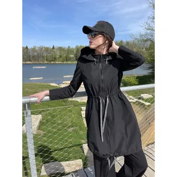 Dámský kabát Kabát La Gabriella 5356-673 černý sporty parka Velikost: 38