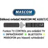 Dálkový ovladač Mascom MC A101T/C originál